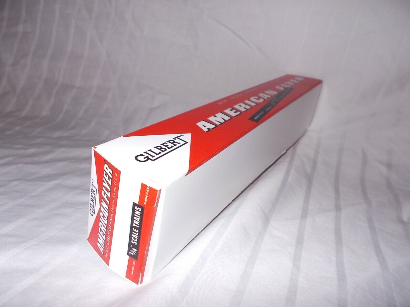 American Flyer Repro Passenger Car Box Only  Un Assembled,no Car Included